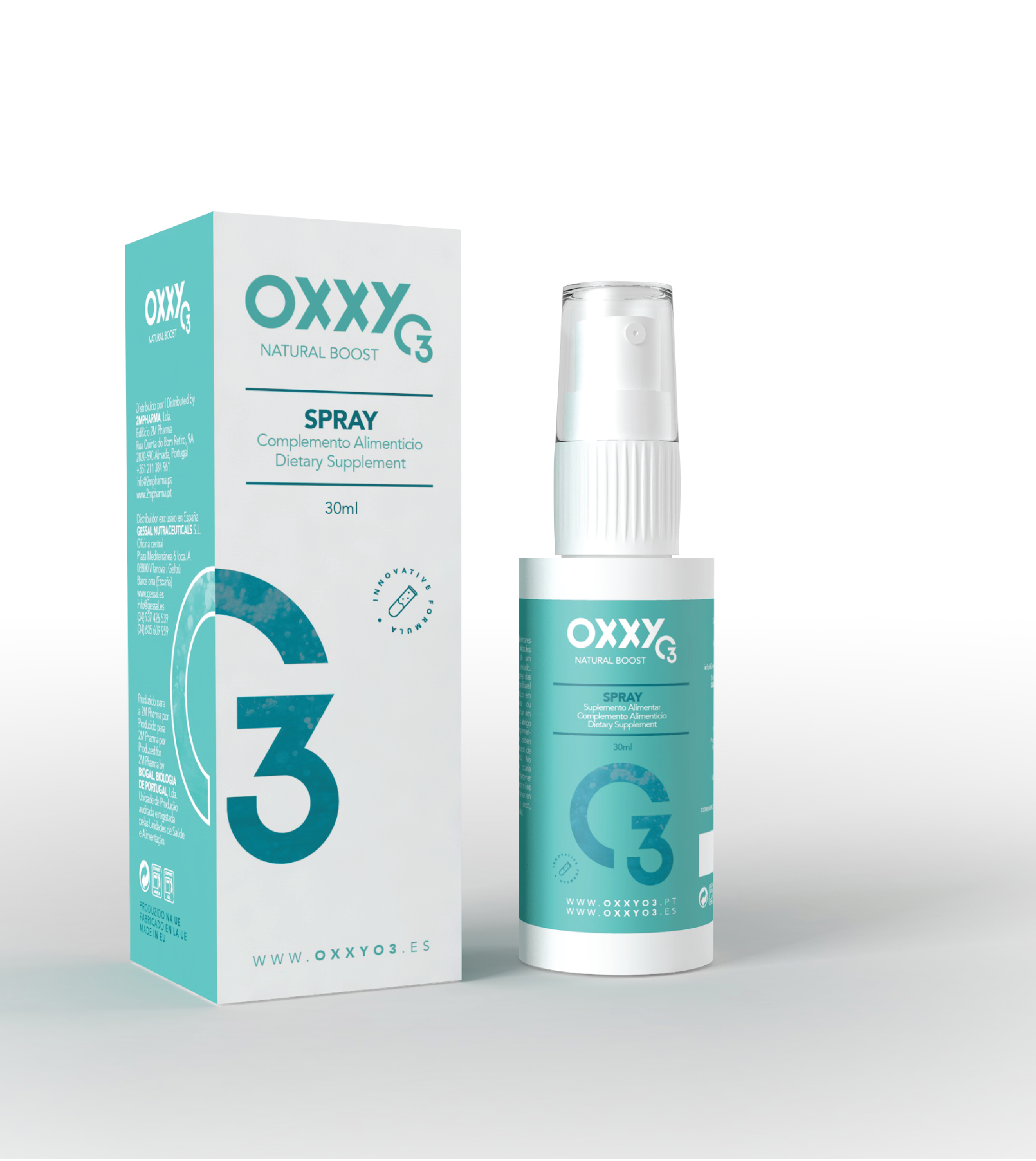 OXXYO3 SPRAY Comediet